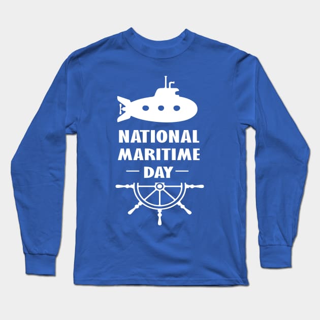 National Maritime Day Long Sleeve T-Shirt by LEGO